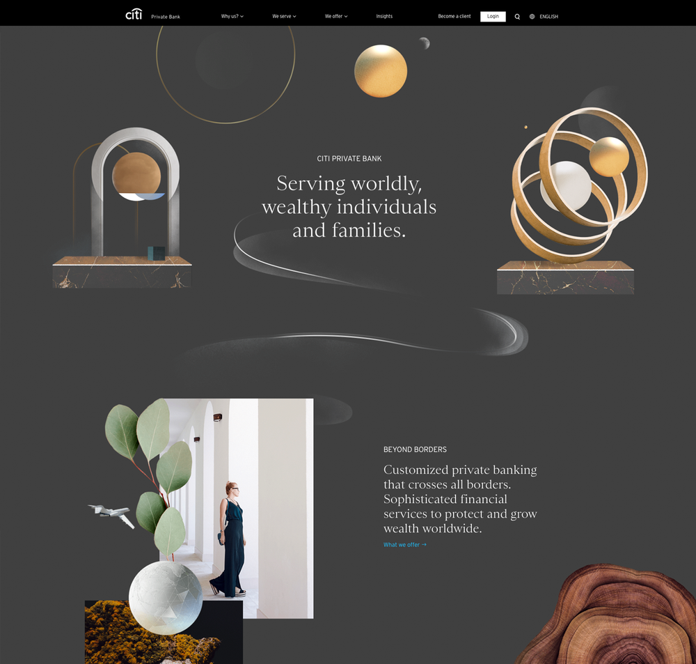 Citi Private Bank illustrations