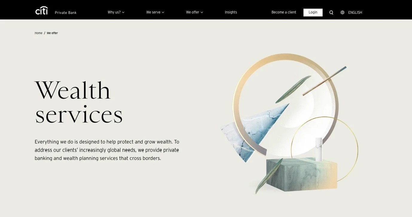 Citi Private Bank illustrations view 11