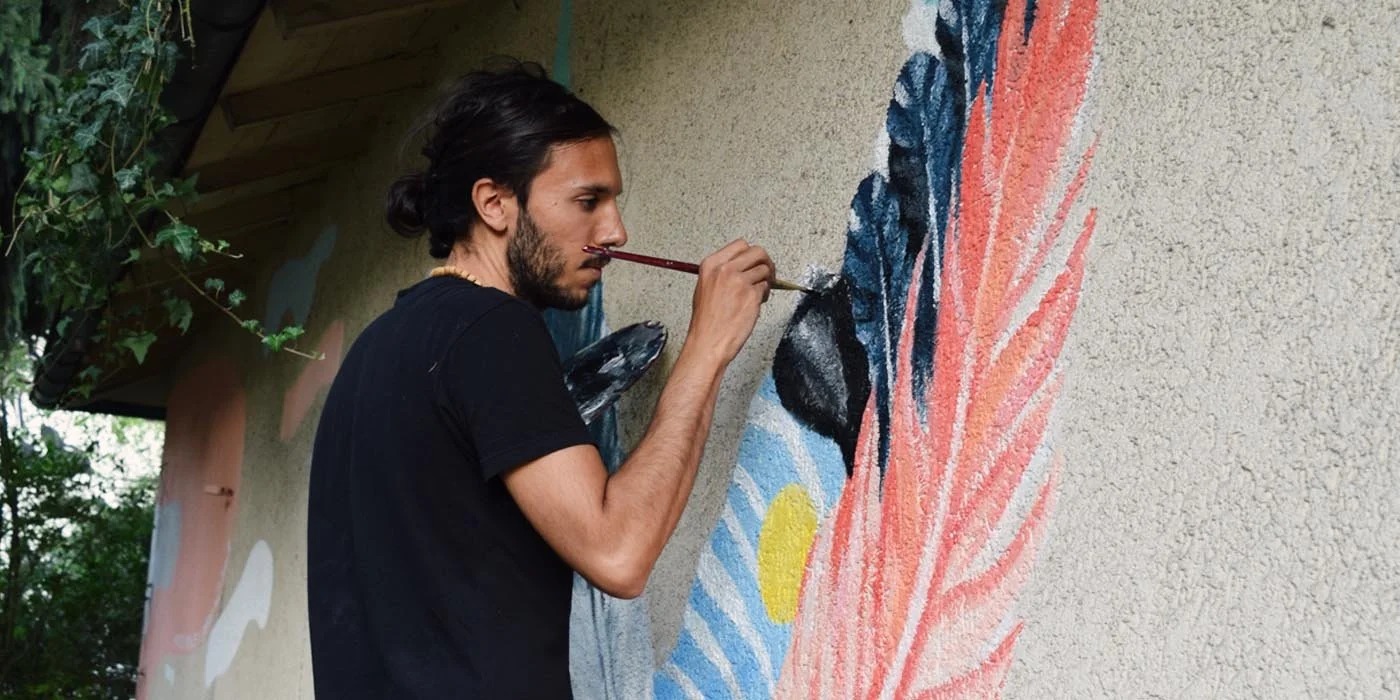 Mural for Metropolink Art Festival